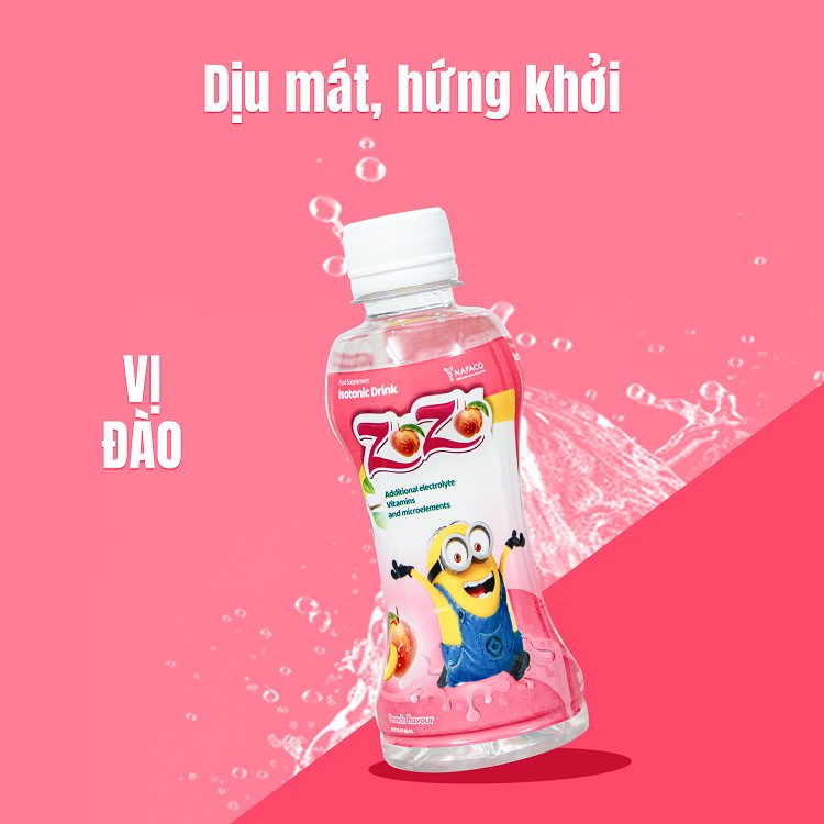 Vị Đào dịu ngọt, mềm mại, khiến người uống cảm thấy thư giãn, dễ chịu.