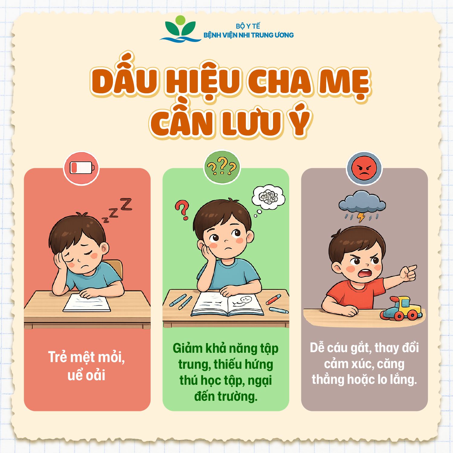 Nhiều trẻ cảm thấy uể oải, khó thích nghi khi quay lại trường sau kỳ nghỉ Tết dài ngày